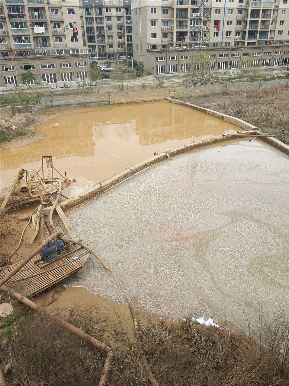 台前沉淀池淤泥清理-厂区废水池淤泥清淤